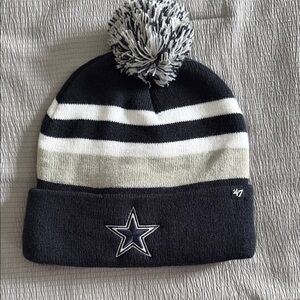 Dallas Cowboys 47’ Brand Beanie Never Worn Brand New